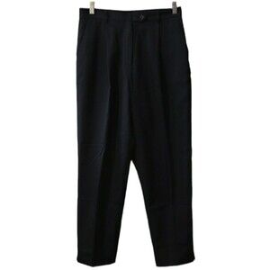 Focus 2000 Charles Glueck Black Vintage High Waist Trousers 12 P